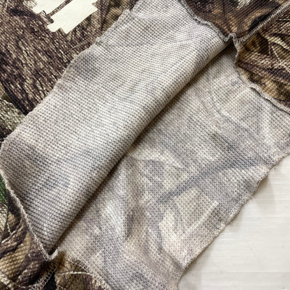 【中古品】【メンズ】 Supreme シュプリーム × HANES ヘインズ 別注コラボ 25AW BONES THERMAL CREW CAMO ボーンズ サーマル クルー カモ カットソー 長袖 トップス 149-261016-yo-03-teih サイズ：M カラー：カモ柄 万代Net店