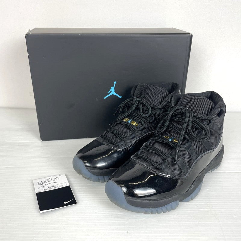 【中古品】【メンズ】 NIKE ナイキ AIR JORDAN 11 RETRO "GAMMA" CT8012-047 エアジョーダン11 レトロ スニーカー ガンマ 靴 シューズ 160-261016-yo-12-teih サイズ：26.5cm カラー：ブラック 万代Net店