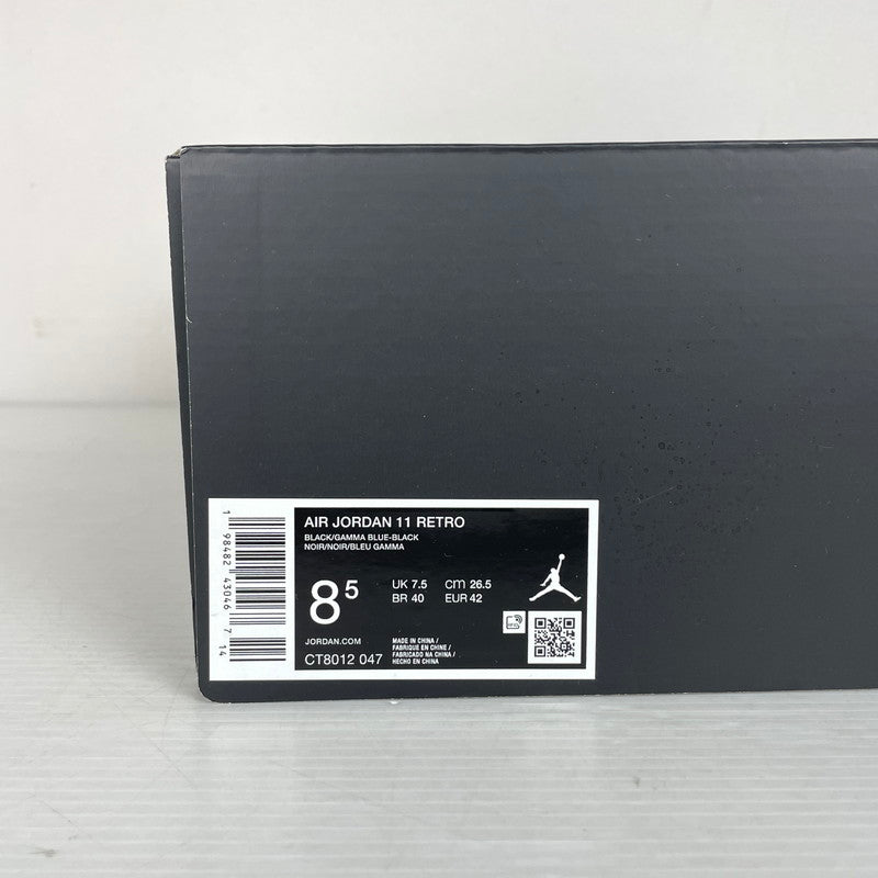 【中古品】【メンズ】 NIKE ナイキ AIR JORDAN 11 RETRO "GAMMA" CT8012-047 エアジョーダン11 レトロ スニーカー ガンマ 靴 シューズ 160-261016-yo-12-teih サイズ：26.5cm カラー：ブラック 万代Net店