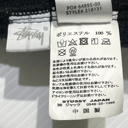 【現状渡し品】【メンズ】 STUSSY ステューシー POLAR FLEECE CARDIGAN 218131 ポーラー フリース カーディガン トップス 142-261015-sa-30-teih サイズ：L カラー：ブラック 万代Net店