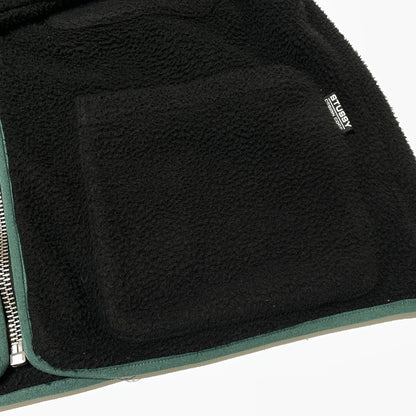 【現状渡し品】【メンズ】 STUSSY ステューシー POLAR FLEECE CARDIGAN 218131 ポーラー フリース カーディガン トップス 142-261015-sa-30-teih サイズ：L カラー：ブラック 万代Net店