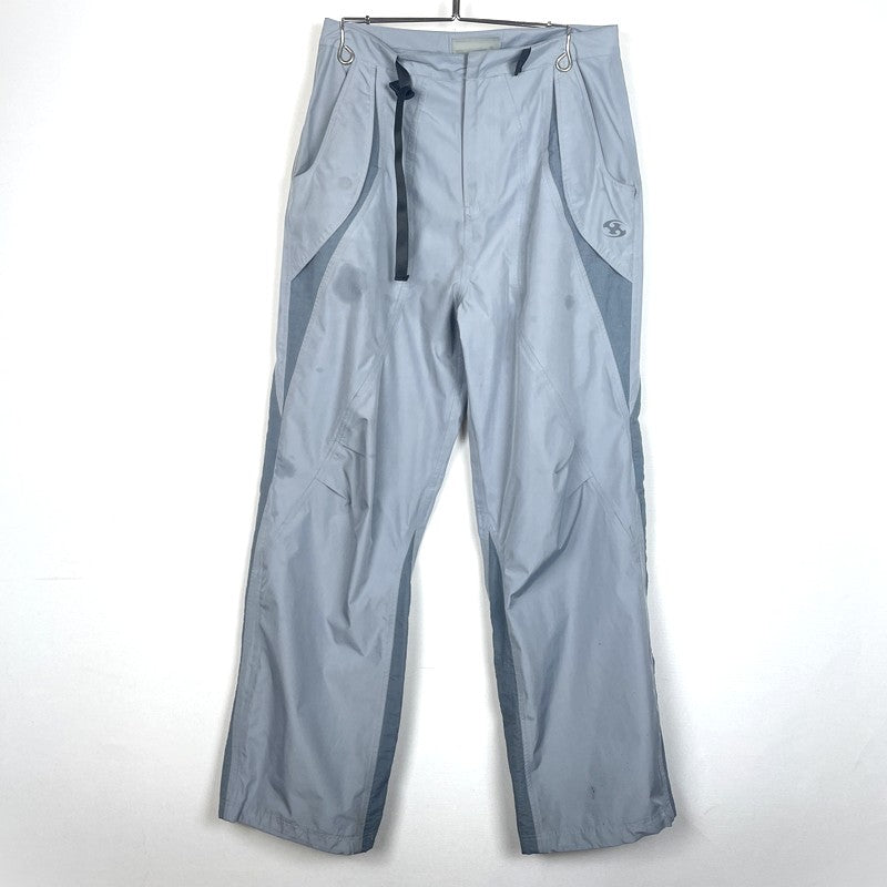 【現状渡し品】【メンズ】 SAN SAN GEAR サンサンギア 24SS WIND SHIELD PANTS 2024年春夏 ウィンド シールド パンツ ボトムス 152-261018-sa-13-teih サイズ：2 カラー：グレー 万代Net店