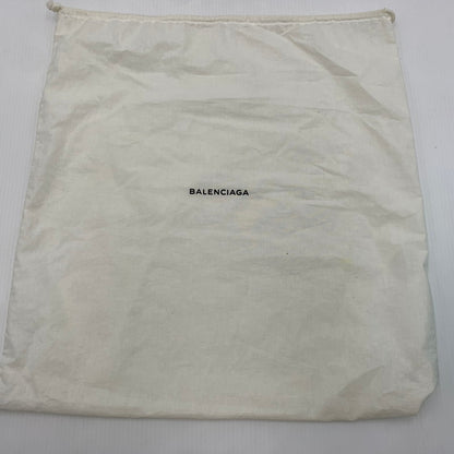 【中古品】【メンズ】 BALENCIAGA バレンシアガ NAVY CABAS S TOTE BAG 339933 9865 H 002123 ネイビー カバス トートバッグ カバン ポーチ付き 180-261023-ko-08-teih カラー：ベージュ 万代Net店