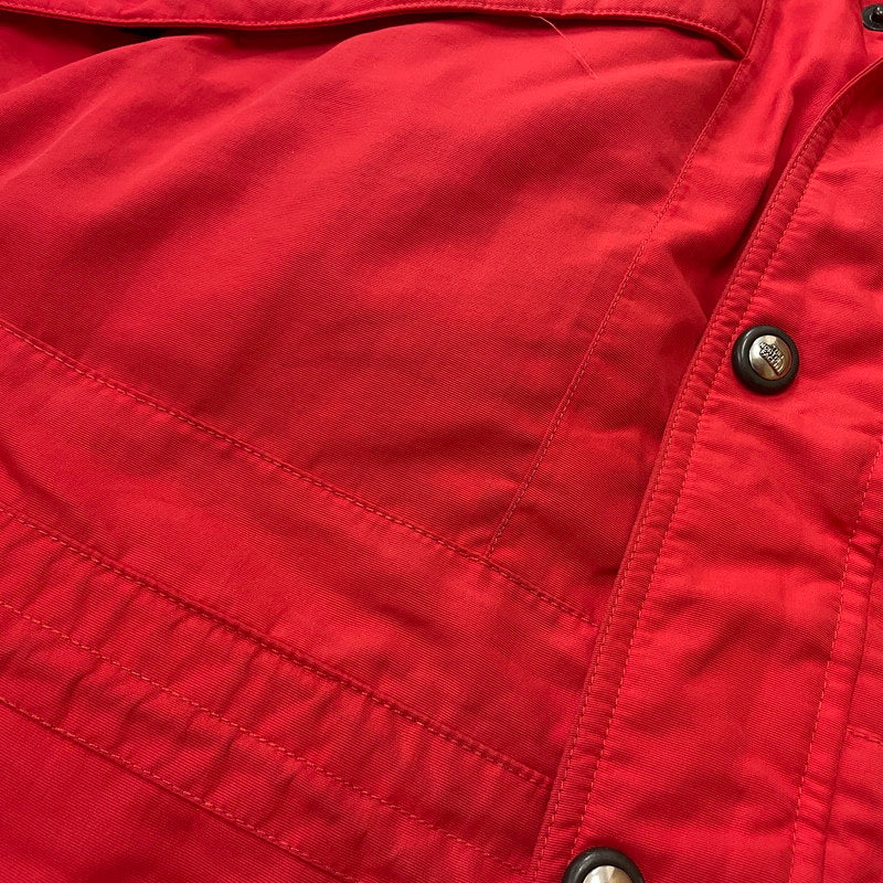 【現状渡し品】【メンズ】 THE NORTH FACE ザ・ノースフェイス 80～90's SHELL JACKET VINTAGE 80～90年代 シェル ジャケット アウター ヴィンテージ 144-261016-yo-04-teih サイズ：L カラー：レッド 万代Net店