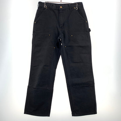 【中古品】【メンズ】 CARHARTT カーハート DOUBLE KNEE PANT B01-BLK ダブルニー パンツ ボトムス ワークパンツ 158-261020-ko-18-teih サイズ：32 カラー：ブラック 万代Net店