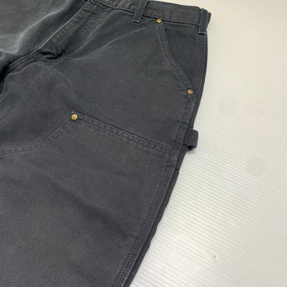 【中古品】【メンズ】 CARHARTT カーハート DOUBLE KNEE PANT B01-BLK ダブルニー パンツ ボトムス ワークパンツ 158-261020-ko-18-teih サイズ：32 カラー：ブラック 万代Net店