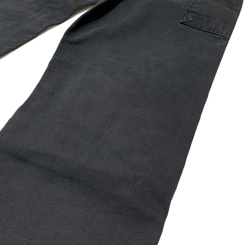 【中古品】【メンズ】 CARHARTT カーハート DOUBLE KNEE PANT B01-BLK ダブルニー パンツ ボトムス ワークパンツ 158-261020-ko-18-teih サイズ：32 カラー：ブラック 万代Net店