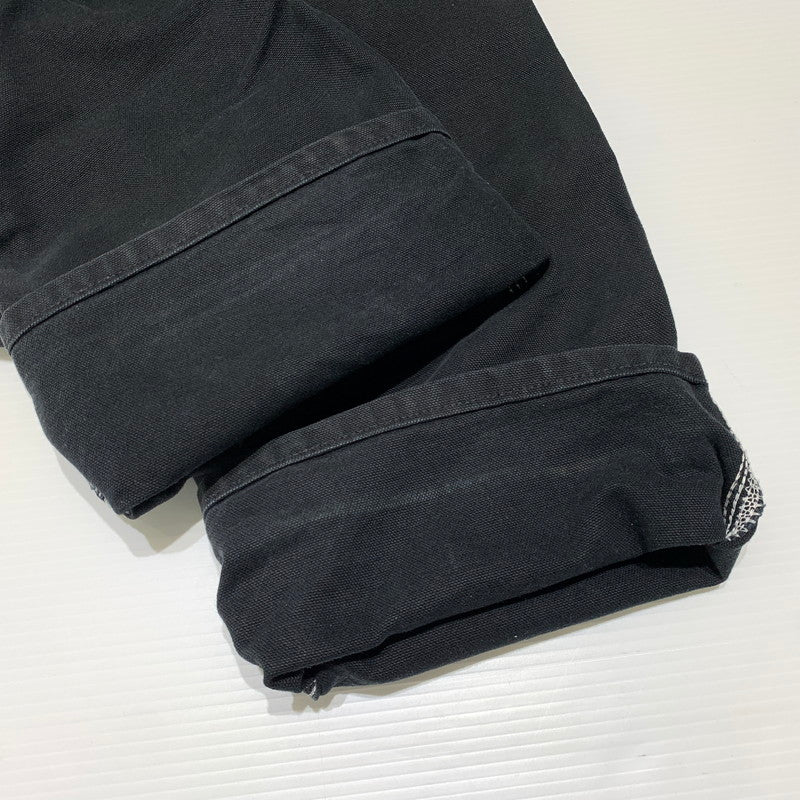 【中古品】【メンズ】 CARHARTT カーハート DOUBLE KNEE PANT B01-BLK ダブルニー パンツ ボトムス ワークパンツ 158-261020-ko-18-teih サイズ：32 カラー：ブラック 万代Net店