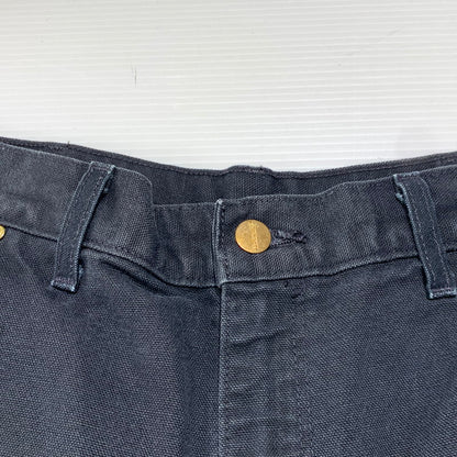 【中古品】【メンズ】 CARHARTT カーハート DOUBLE KNEE PANT B01-BLK ダブルニー パンツ ボトムス ワークパンツ 158-261020-ko-18-teih サイズ：32 カラー：ブラック 万代Net店