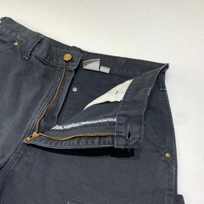 【中古品】【メンズ】 CARHARTT カーハート DOUBLE KNEE PANT B01-BLK ダブルニー パンツ ボトムス ワークパンツ 158-261020-ko-18-teih サイズ：32 カラー：ブラック 万代Net店