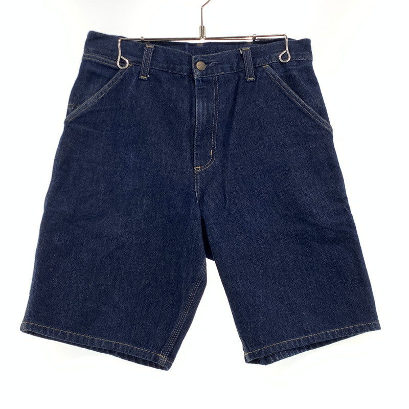 【中古品】【メンズ】 Carhartt WIP カーハート ワークインプログレス SINGLE KNEE PANT I032026 シングル ニー パンツ ボトムス ハーフパンツ デニムパンツ 156-261020-ko-20-teih サイズ：30 カラー：インディゴ 万代Net店