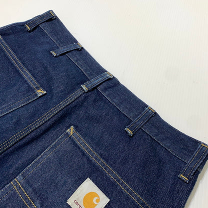 【中古品】【メンズ】 Carhartt WIP カーハート ワークインプログレス SINGLE KNEE PANT I032026 シングル ニー パンツ ボトムス ハーフパンツ デニムパンツ 156-261020-ko-20-teih サイズ：30 カラー：インディゴ 万代Net店
