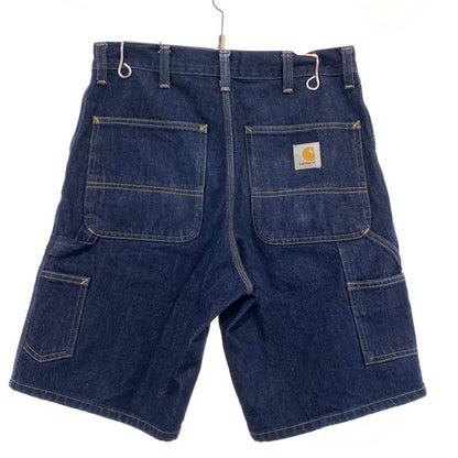 【中古品】【メンズ】 Carhartt WIP カーハート ワークインプログレス SINGLE KNEE PANT I032026 シングル ニー パンツ ボトムス ハーフパンツ デニムパンツ 156-261020-ko-20-teih サイズ：30 カラー：インディゴ 万代Net店
