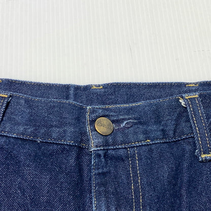 【中古品】【メンズ】 Carhartt WIP カーハート ワークインプログレス SINGLE KNEE PANT I032026 シングル ニー パンツ ボトムス ハーフパンツ デニムパンツ 156-261020-ko-20-teih サイズ：30 カラー：インディゴ 万代Net店