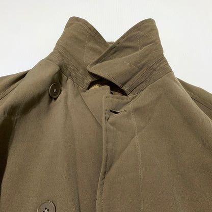 【現状渡し品】【メンズ】 BRITISH ARMY ブリティッシュ アーミー 60's WOOL GABARDINE BAL-COLLAR COAT VINTAGE 60年代 ウールギャバジン バルカラーコート アウター ミリタリー 145-261020-ko-23-teih サイズ：14 カラー：カーキ 万代Net店