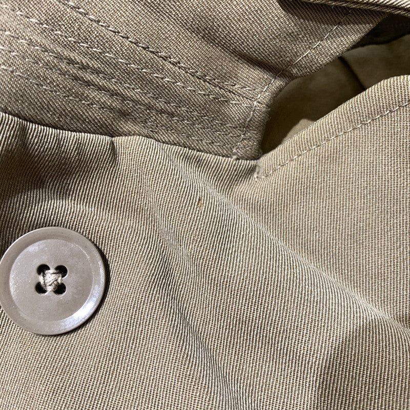 【現状渡し品】【メンズ】 BRITISH ARMY ブリティッシュ アーミー 60's WOOL GABARDINE BAL-COLLAR COAT VINTAGE 60年代 ウールギャバジン バルカラーコート アウター ミリタリー 145-261020-ko-23-teih サイズ：14 カラー：カーキ 万代Net店