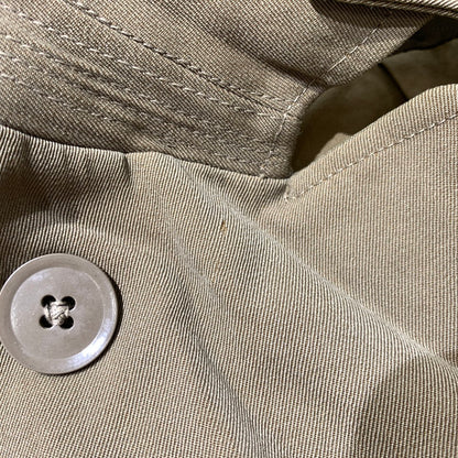 【現状渡し品】【メンズ】 BRITISH ARMY ブリティッシュ アーミー 60's WOOL GABARDINE BAL-COLLAR COAT VINTAGE 60年代 ウールギャバジン バルカラーコート アウター ミリタリー 145-261020-ko-23-teih サイズ：14 カラー：カーキ 万代Net店