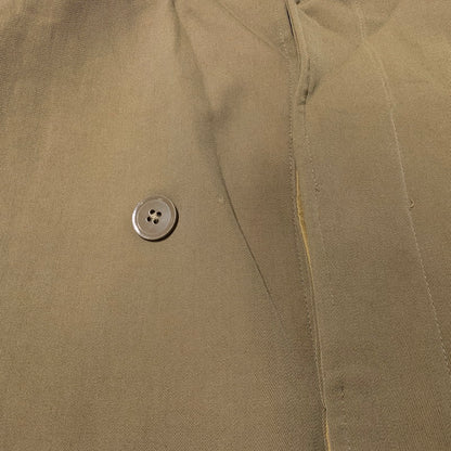 【現状渡し品】【メンズ】 BRITISH ARMY ブリティッシュ アーミー 60's WOOL GABARDINE BAL-COLLAR COAT VINTAGE 60年代 ウールギャバジン バルカラーコート アウター ミリタリー 145-261020-ko-23-teih サイズ：14 カラー：カーキ 万代Net店