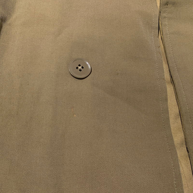 【現状渡し品】【メンズ】 BRITISH ARMY ブリティッシュ アーミー 60's WOOL GABARDINE BAL-COLLAR COAT VINTAGE 60年代 ウールギャバジン バルカラーコート アウター ミリタリー 145-261020-ko-23-teih サイズ：14 カラー：カーキ 万代Net店