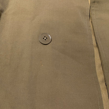 【現状渡し品】【メンズ】 BRITISH ARMY ブリティッシュ アーミー 60's WOOL GABARDINE BAL-COLLAR COAT VINTAGE 60年代 ウールギャバジン バルカラーコート アウター ミリタリー 145-261020-ko-23-teih サイズ：14 カラー：カーキ 万代Net店
