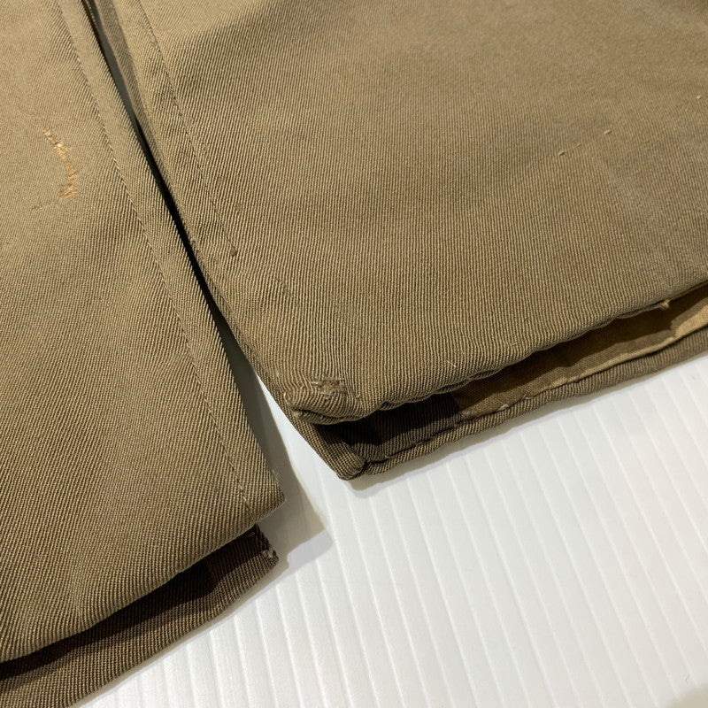 【現状渡し品】【メンズ】 BRITISH ARMY ブリティッシュ アーミー 60's WOOL GABARDINE BAL-COLLAR COAT VINTAGE 60年代 ウールギャバジン バルカラーコート アウター ミリタリー 145-261020-ko-23-teih サイズ：14 カラー：カーキ 万代Net店