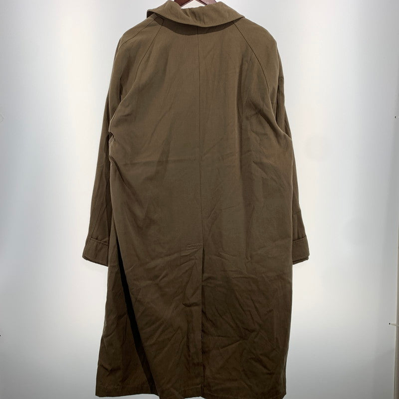 【現状渡し品】【メンズ】 BRITISH ARMY ブリティッシュ アーミー 60's WOOL GABARDINE BAL-COLLAR COAT VINTAGE 60年代 ウールギャバジン バルカラーコート アウター ミリタリー 145-261020-ko-23-teih サイズ：14 カラー：カーキ 万代Net店