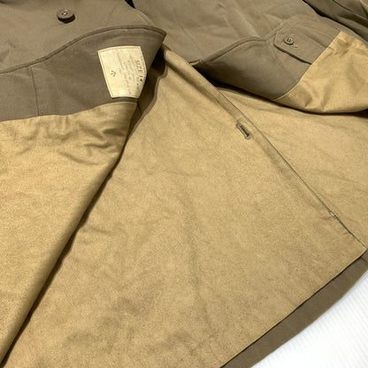 【現状渡し品】【メンズ】 BRITISH ARMY ブリティッシュ アーミー 60's WOOL GABARDINE BAL-COLLAR COAT VINTAGE 60年代 ウールギャバジン バルカラーコート アウター ミリタリー 145-261020-ko-23-teih サイズ：14 カラー：カーキ 万代Net店