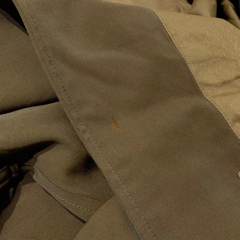 【現状渡し品】【メンズ】 BRITISH ARMY ブリティッシュ アーミー 60's WOOL GABARDINE BAL-COLLAR COAT VINTAGE 60年代 ウールギャバジン バルカラーコート アウター ミリタリー 145-261020-ko-23-teih サイズ：14 カラー：カーキ 万代Net店