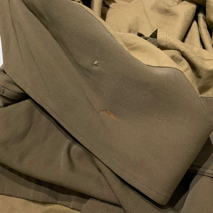 【現状渡し品】【メンズ】 BRITISH ARMY ブリティッシュ アーミー 60's WOOL GABARDINE BAL-COLLAR COAT VINTAGE 60年代 ウールギャバジン バルカラーコート アウター ミリタリー 145-261020-ko-23-teih サイズ：14 カラー：カーキ 万代Net店