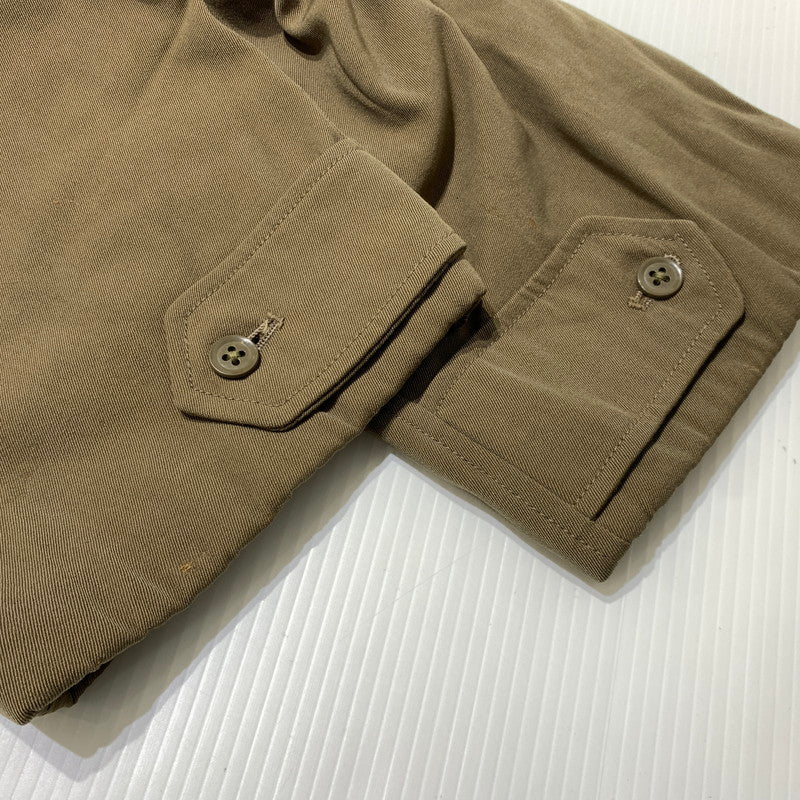 【現状渡し品】【メンズ】 BRITISH ARMY ブリティッシュ アーミー 60's WOOL GABARDINE BAL-COLLAR COAT VINTAGE 60年代 ウールギャバジン バルカラーコート アウター ミリタリー 145-261020-ko-23-teih サイズ：14 カラー：カーキ 万代Net店