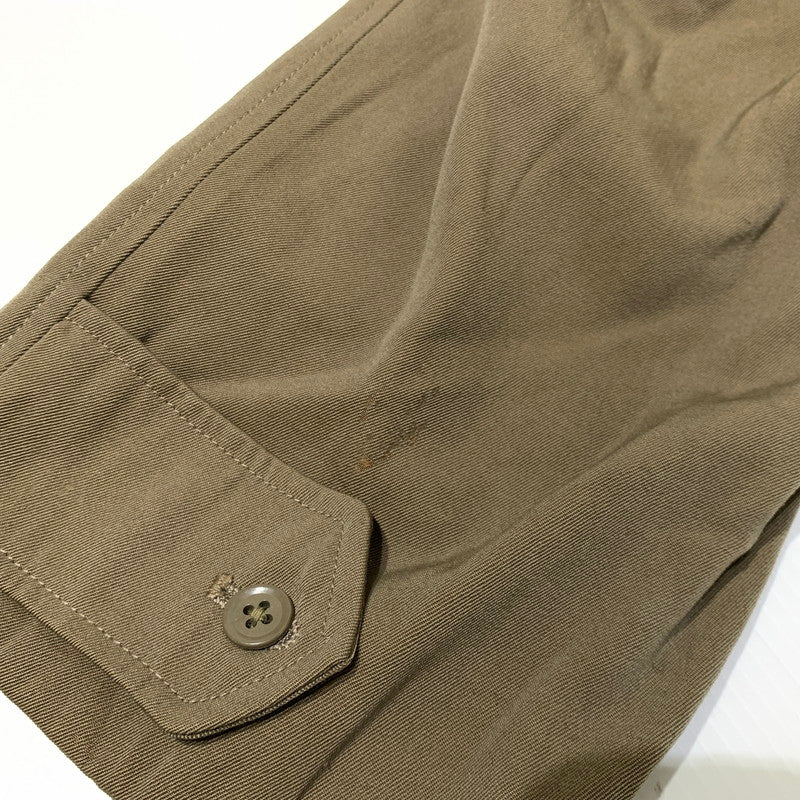 【現状渡し品】【メンズ】 BRITISH ARMY ブリティッシュ アーミー 60's WOOL GABARDINE BAL-COLLAR COAT VINTAGE 60年代 ウールギャバジン バルカラーコート アウター ミリタリー 145-261020-ko-23-teih サイズ：14 カラー：カーキ 万代Net店