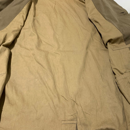 【現状渡し品】【メンズ】 BRITISH ARMY ブリティッシュ アーミー 60's WOOL GABARDINE BAL-COLLAR COAT VINTAGE 60年代 ウールギャバジン バルカラーコート アウター ミリタリー 145-261020-ko-23-teih サイズ：14 カラー：カーキ 万代Net店