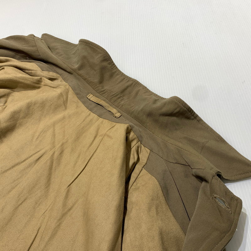 【現状渡し品】【メンズ】 BRITISH ARMY ブリティッシュ アーミー 60's WOOL GABARDINE BAL-COLLAR COAT VINTAGE 60年代 ウールギャバジン バルカラーコート アウター ミリタリー 145-261020-ko-23-teih サイズ：14 カラー：カーキ 万代Net店
