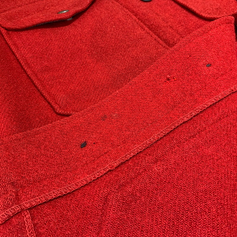 【現状渡し品】【メンズ】 PENDLETON ペンドルトン 70's~ WOOL MACKINAW JACKET VINTAGE 70年代~ ウール マッキーノ ジャケット アウター ヴィンテージ 145-261020-ko-07-teih サイズ：XL カラー：レッド 万代Net店