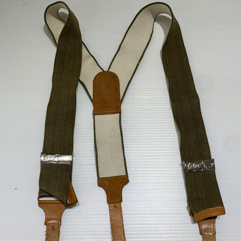 【現状渡し品】【メンズ】 UNKNOWN SUSPENDERS MILITARY PANTS サスペンダー ミリタリー パンツ ボトムス ワークパンツ 156-261020-ko-16-teih サイズ：48 カラー：カーキ 万代Net店