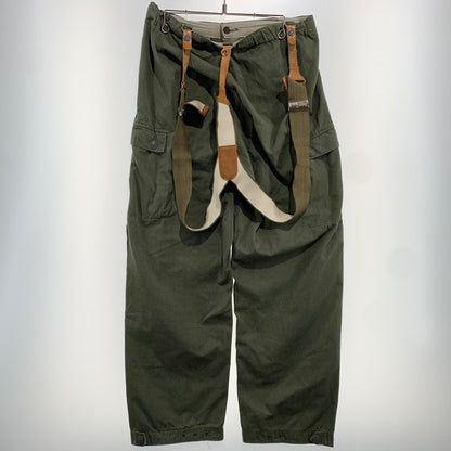 【現状渡し品】【メンズ】 UNKNOWN SUSPENDERS MILITARY PANTS サスペンダー ミリタリー パンツ ボトムス ワークパンツ 156-261020-ko-16-teih サイズ：48 カラー：カーキ 万代Net店