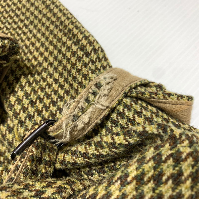【現状渡し品】【メンズ】 COMRDINGS コーディングス CHECK WOOL PANTS チェック ウールパンツ ボトムス 156-261020-ko-15-teih サイズ：36 カラー：ブラウン系 万代Net店