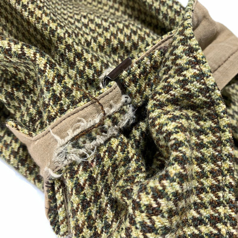 【現状渡し品】【メンズ】 COMRDINGS コーディングス CHECK WOOL PANTS チェック ウールパンツ ボトムス 156-261020-ko-15-teih サイズ：36 カラー：ブラウン系 万代Net店