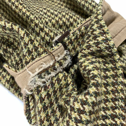 【現状渡し品】【メンズ】 COMRDINGS コーディングス CHECK WOOL PANTS チェック ウールパンツ ボトムス 156-261020-ko-15-teih サイズ：36 カラー：ブラウン系 万代Net店