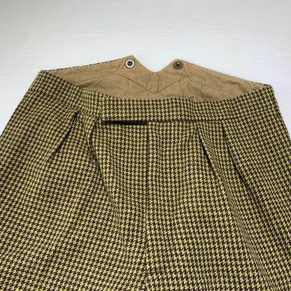 【現状渡し品】【メンズ】 COMRDINGS コーディングス CHECK WOOL PANTS チェック ウールパンツ ボトムス 156-261020-ko-15-teih サイズ：36 カラー：ブラウン系 万代Net店