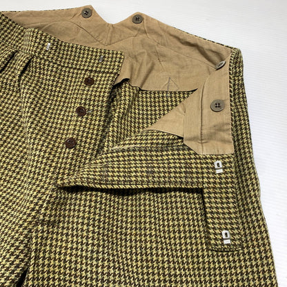 【現状渡し品】【メンズ】 COMRDINGS コーディングス CHECK WOOL PANTS チェック ウールパンツ ボトムス 156-261020-ko-15-teih サイズ：36 カラー：ブラウン系 万代Net店