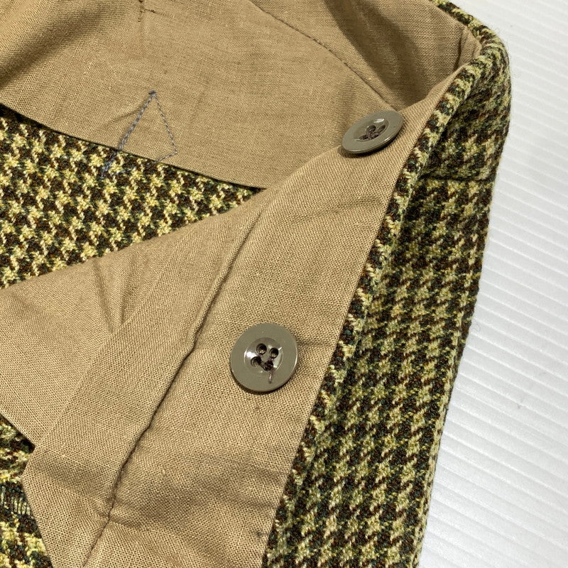 【現状渡し品】【メンズ】 COMRDINGS コーディングス CHECK WOOL PANTS チェック ウールパンツ ボトムス 156-261020-ko-15-teih サイズ：36 カラー：ブラウン系 万代Net店