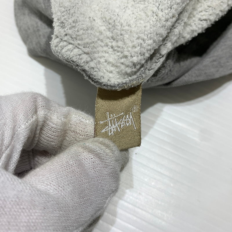 【中古品】【メンズ】 STUSSY ステューシー DE LA SOUL LOGO HOODIE ソウル ロゴ フーディ トップス プルオーバーパーカー 142-261020-ko-03-teih サイズ：M カラー：グレー 万代Net店