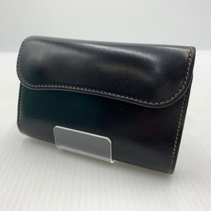 【中古品】【メンズ】 WILDSWANS ワイルドスワンズ BYRNE WALLET バーン 三つ折り財布 レザーウォレット オールインワンタイプ 200-261023-ko-13-teih カラー：ブラック 万代Net店