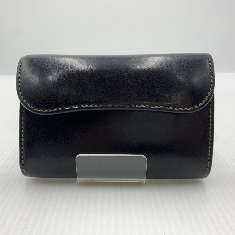 【中古品】【メンズ】 WILDSWANS ワイルドスワンズ BYRNE WALLET バーン 三つ折り財布 レザーウォレット オールインワンタイプ 200-261023-ko-13-teih カラー：ブラック 万代Net店