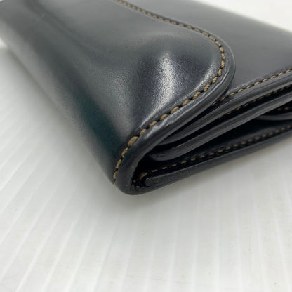 【中古品】【メンズ】 WILDSWANS ワイルドスワンズ BYRNE WALLET バーン 三つ折り財布 レザーウォレット オールインワンタイプ 200-261023-ko-13-teih カラー：ブラック 万代Net店