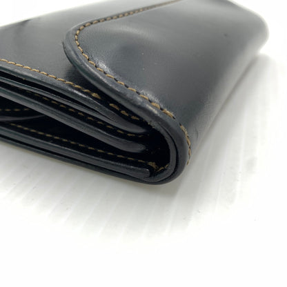 【中古品】【メンズ】 WILDSWANS ワイルドスワンズ BYRNE WALLET バーン 三つ折り財布 レザーウォレット オールインワンタイプ 200-261023-ko-13-teih カラー：ブラック 万代Net店
