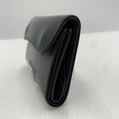 【中古品】【メンズ】 WILDSWANS ワイルドスワンズ BYRNE WALLET バーン 三つ折り財布 レザーウォレット オールインワンタイプ 200-261023-ko-13-teih カラー：ブラック 万代Net店
