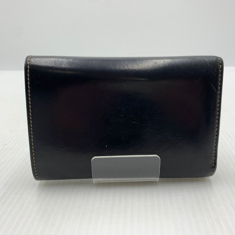 【中古品】【メンズ】 WILDSWANS ワイルドスワンズ BYRNE WALLET バーン 三つ折り財布 レザーウォレット オールインワンタイプ 200-261023-ko-13-teih カラー：ブラック 万代Net店