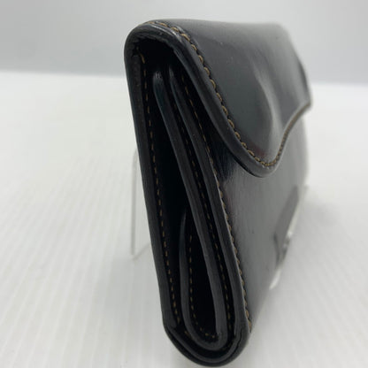 【中古品】【メンズ】 WILDSWANS ワイルドスワンズ BYRNE WALLET バーン 三つ折り財布 レザーウォレット オールインワンタイプ 200-261023-ko-13-teih カラー：ブラック 万代Net店